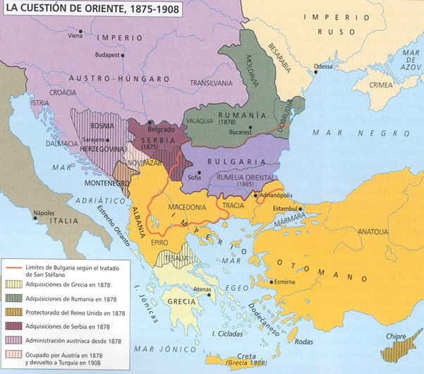 Balcanes cuestion de oriente