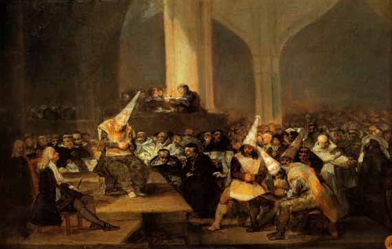 Auto de fe Goya 1816