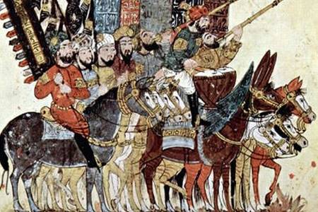 tropas musulmanas cruzadas