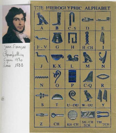 jeroglíficos egipcios
