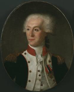 retrato del marqués de Lafayette