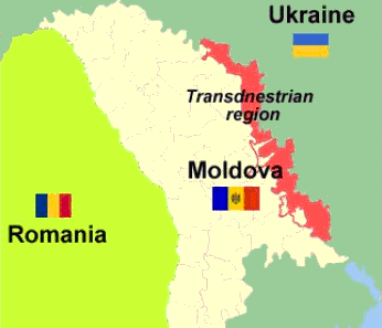 mapa transnistria