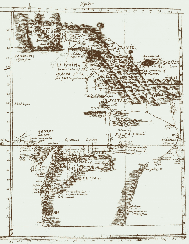 Mapa Antonio de Montserrat