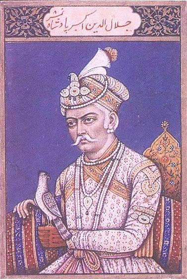 Imagen del emperador Akbar