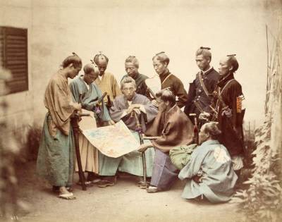 Samuráis durante la Guerra Boshin